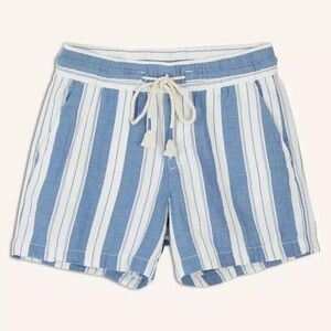 Old Navy High Waisted Textured Pull On Cotton Shorts 5” NEW Size XXL